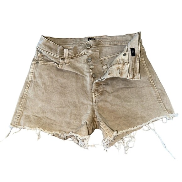 PINK GAP Womens Cut-Off Jean Shorts Size 4 Distressed 90s Booty Dukes Lot - Picture 4 of 14